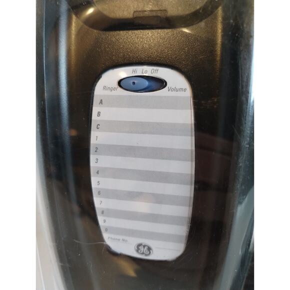 GE Memory Phone 29255GC2 Black Corded Lighted Keypad New In Package - Picture 3 of 5